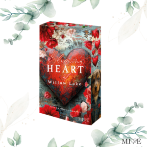 Buch mit Farbschnitt von Blooming Heart at willow Lake