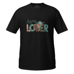 Unisex-T-Shirt Book Lover schwarz