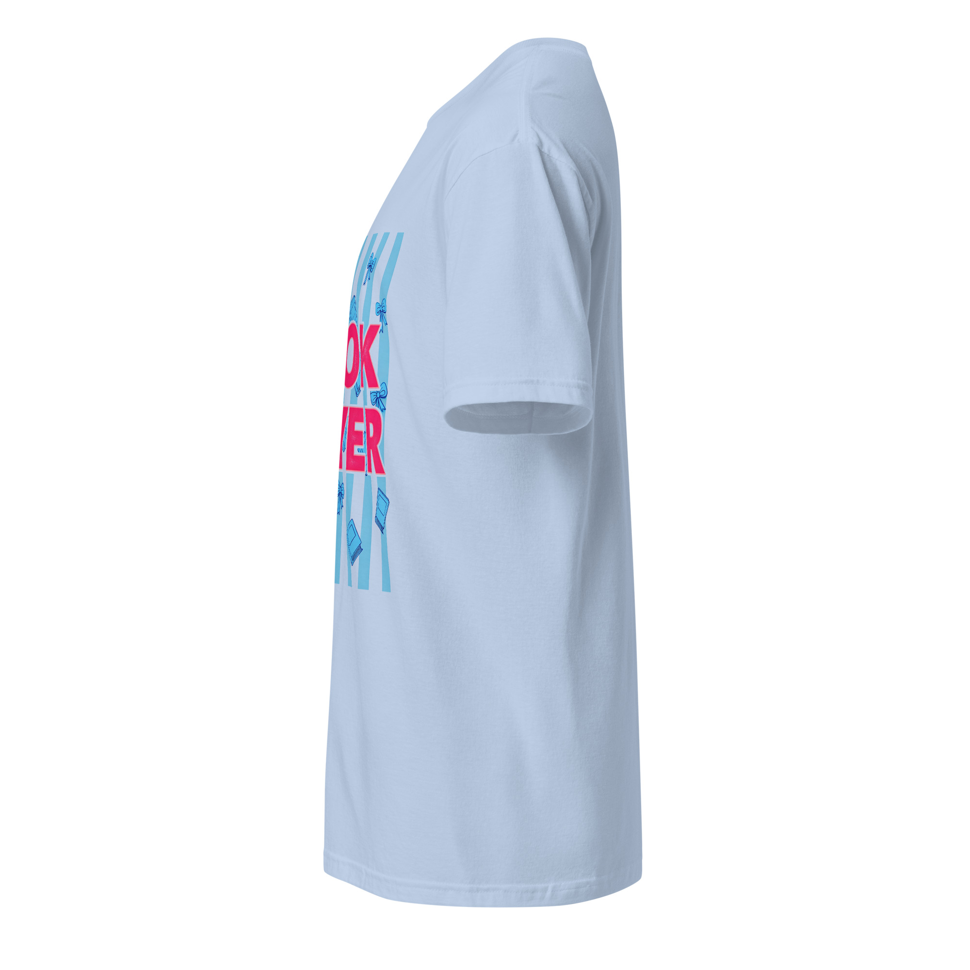 Unisex-T-Shirt Streifen – Bild 3